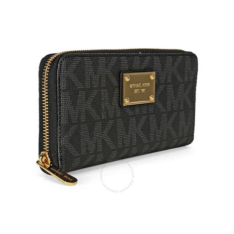 michael kors matching purse and wallet|michael kors black zipper wallet.